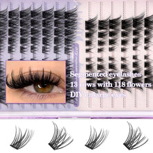 Wimpern-Cluster Set 118 Stück – DIY Wimpernverlängerung 8-17mm