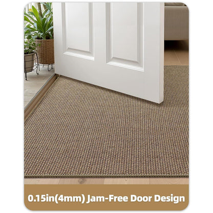 Schmutzfangmatte Innen 80x120cm Leinenfarbe – Modern & Rutschfest