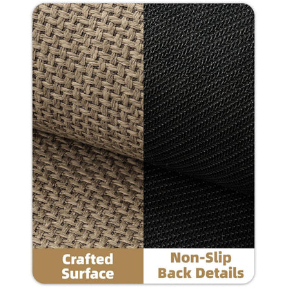 Schmutzfangmatte Innen 120x180cm Leinenfarbe – Modern & Rutschfest