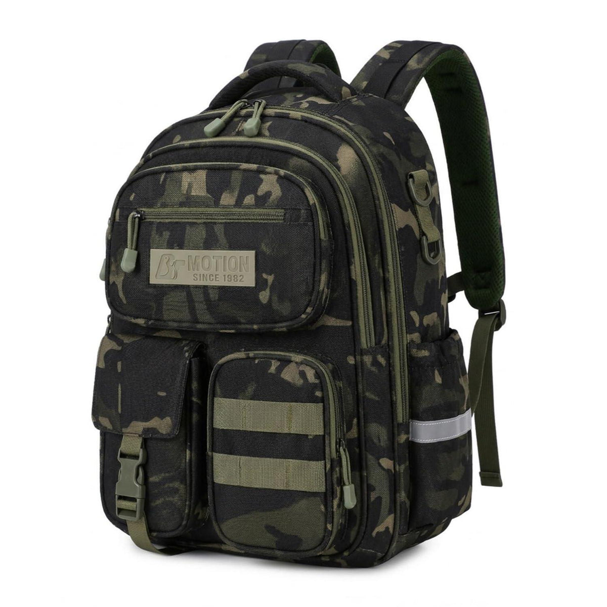 Schulrucksack Jungen 2-5. Klasse, Ergonomisch, Schwarz