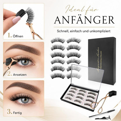 3 Paar Magnet Wimpern – Natürlicher Look & Wiederverwendbar