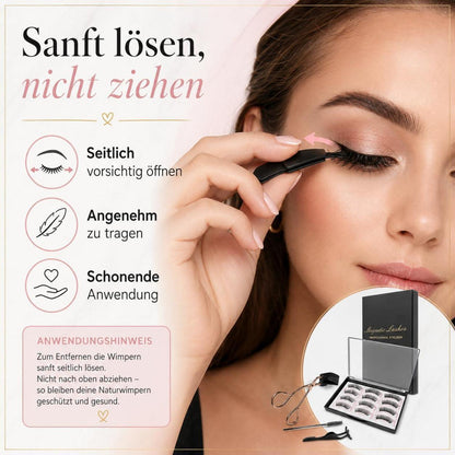 3 Paar Magnet Wimpern – Natürlicher Look & Wiederverwendbar