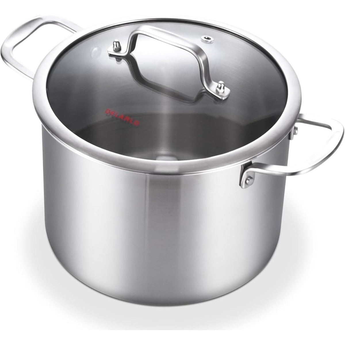 Edelstahl Kochtopf 24 cm mit Deckel – Induktion & 7,6 L
