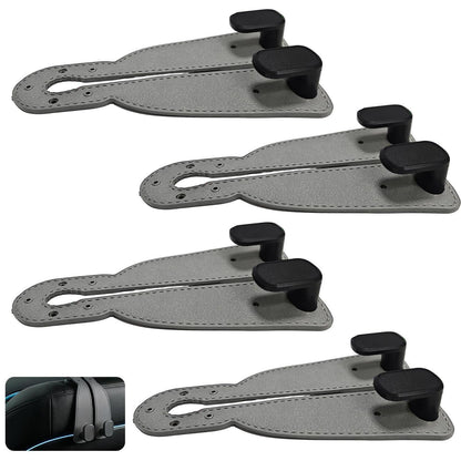 4x Auto Sitzhaken – Taschenhalter für Pendler & Reisen