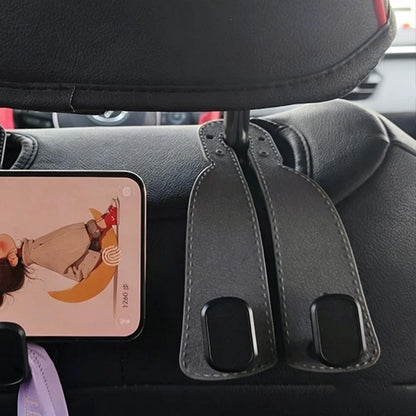4x Auto Sitzhaken – Taschenhalter für Pendler & Reisen