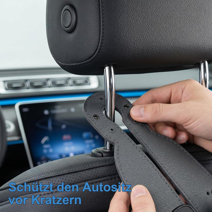 4x Auto Sitzhaken – Taschenhalter für Pendler & Reisen