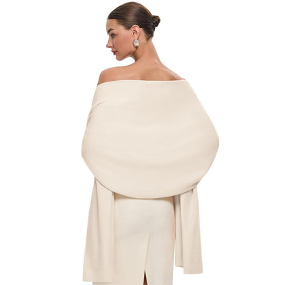 Pashmina Schal Damen Beige – Elegante Stola für Hochzeit & Abend