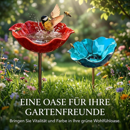 Vogeltränke Metall – Winterfest & Bienentränke für den Garten