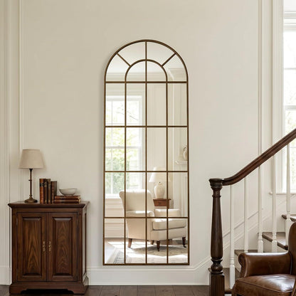 Bronze Standspiegel 60x165cm – Ganzkörper Spiegel für Wohnzimmer