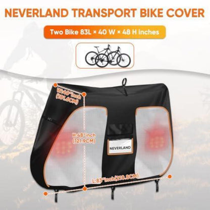 Fahrradabdeckung 2er-Pack, Wasserdicht & Robust