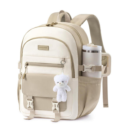 Schulrucksack Mädchen 30L, Wasserdicht & DIY-Style
