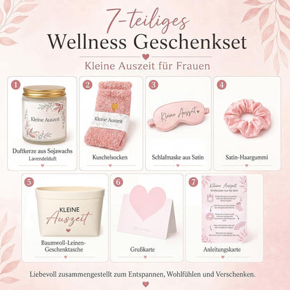 Wellness Geschenkkorb Entspannung für Frauen – Geschenkset zum Wohlfühlen