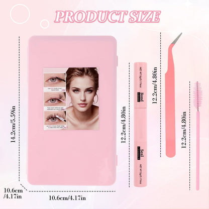 Wimpern Cluster Set 608 Stück – DIY Wimpernverlängerung 10-16mm