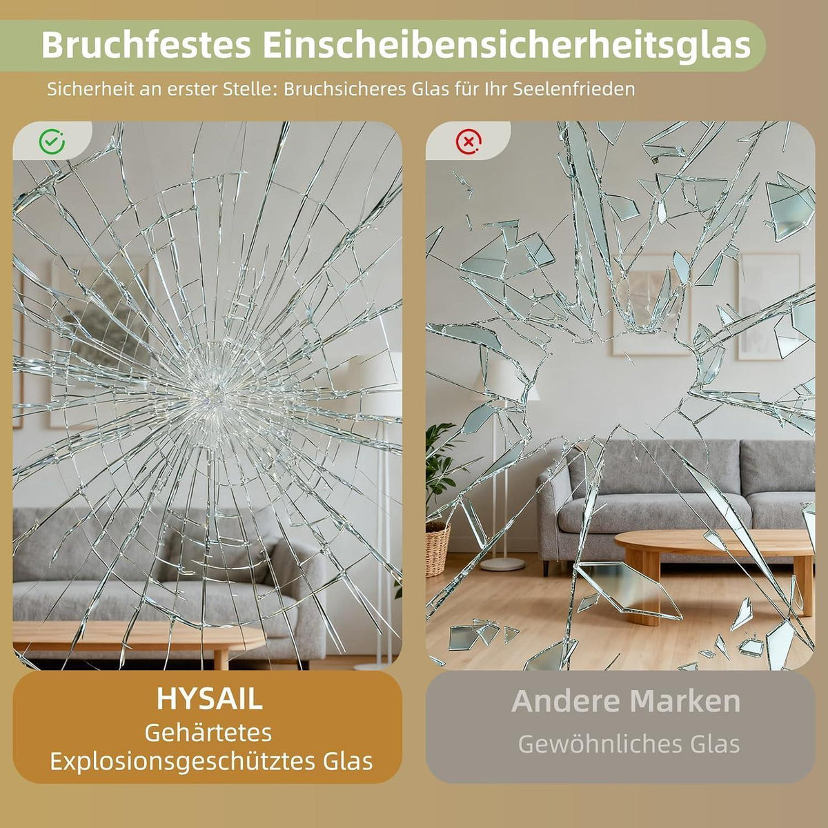Großer Bogenförmiger Standspiegel – Schwarz 180x75cm, Sicherheitsglas