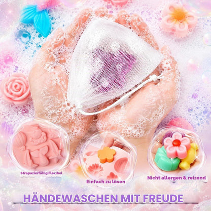 DIY Seife Kinder Set – Seifenherstellung Basteln mit Formen & Farben
