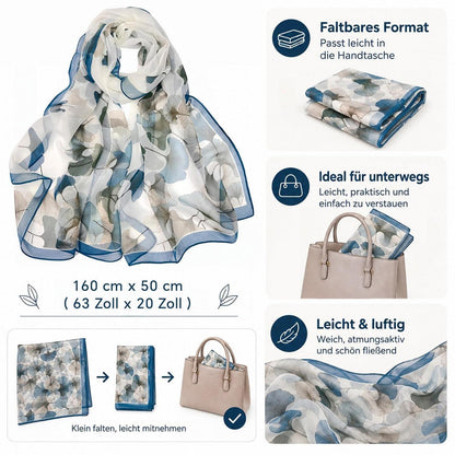 Chiffon Schal Damen leicht & elegant bunt