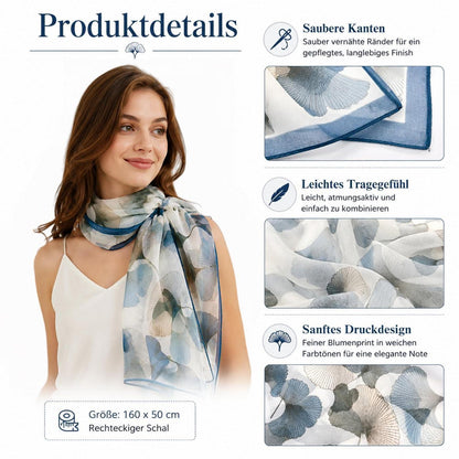 Chiffon Schal Damen leicht & elegant bunt
