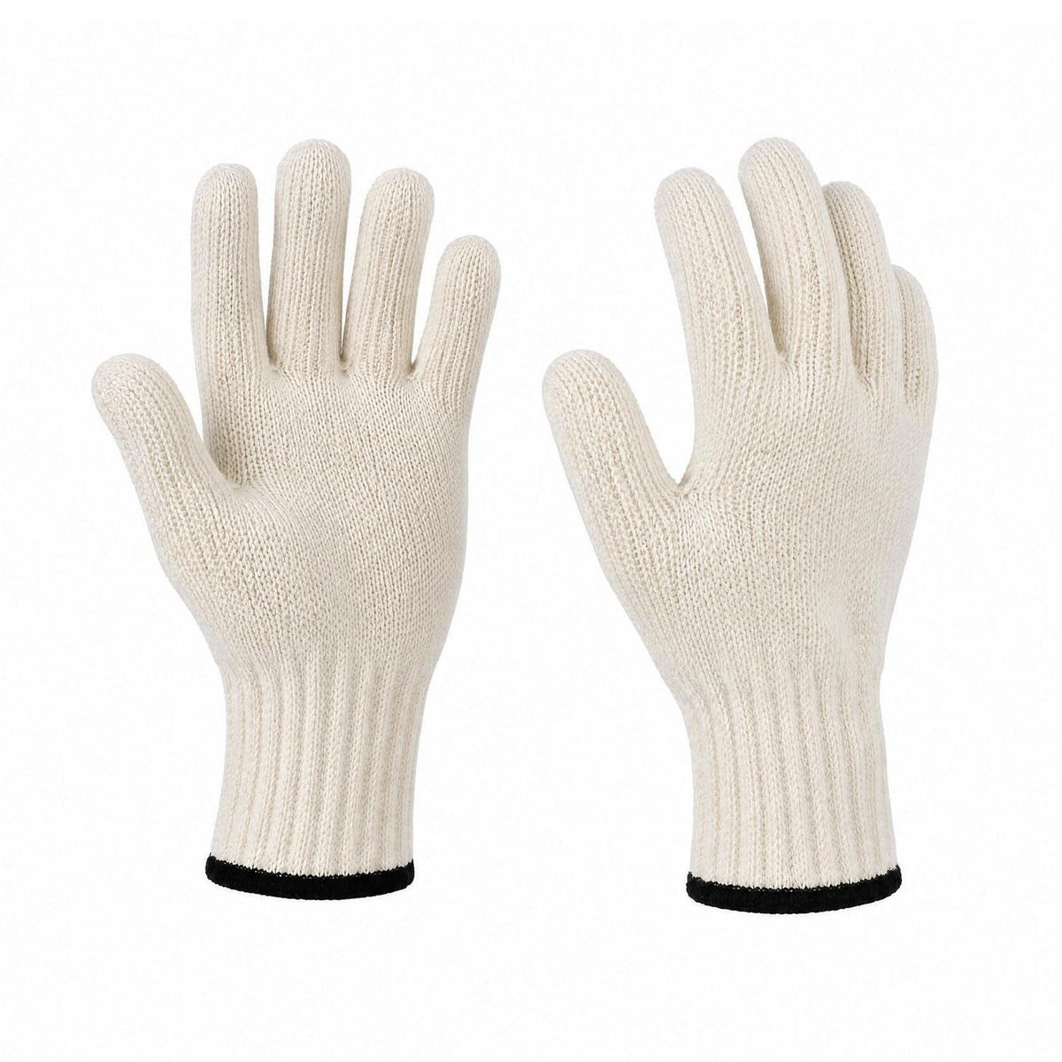 Hitzebeständige Grillhandschuhe – 26 cm, Baumwolle & Polyester
