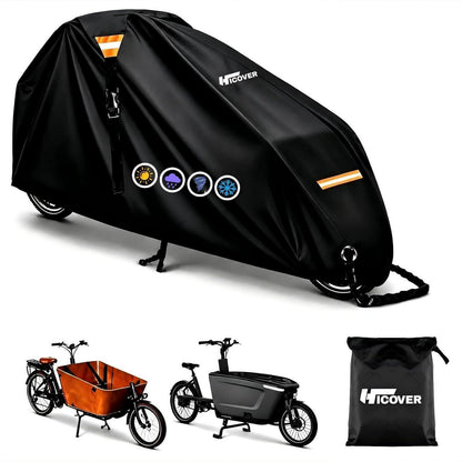 Lastenrad Abdeckung wasserdicht – Schutzhülle für 2-Rad Modelle