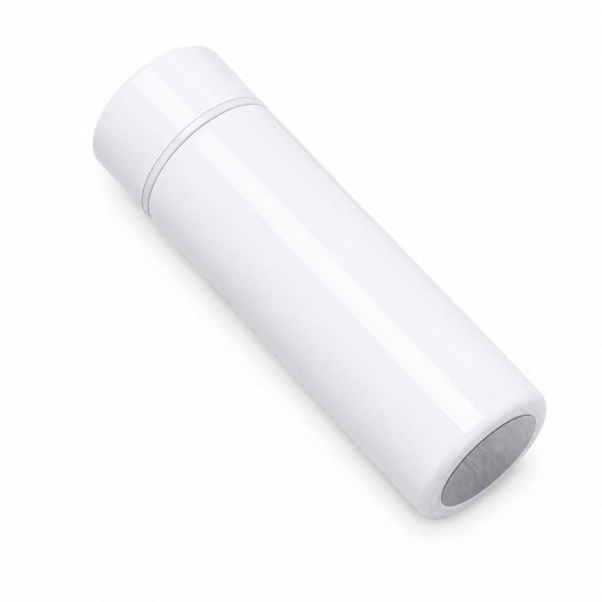 Mini Thermosflasche 150ml für unterwegs, isoliert, weiß