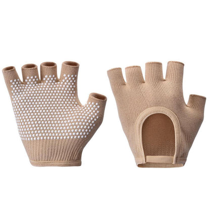 Fingerlose Fitnesshandschuhe atmungsaktiv – Yoga & Pilates