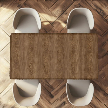 Wasserdichte Tischdecke Rechteckig 120x80cm – Holzoptik