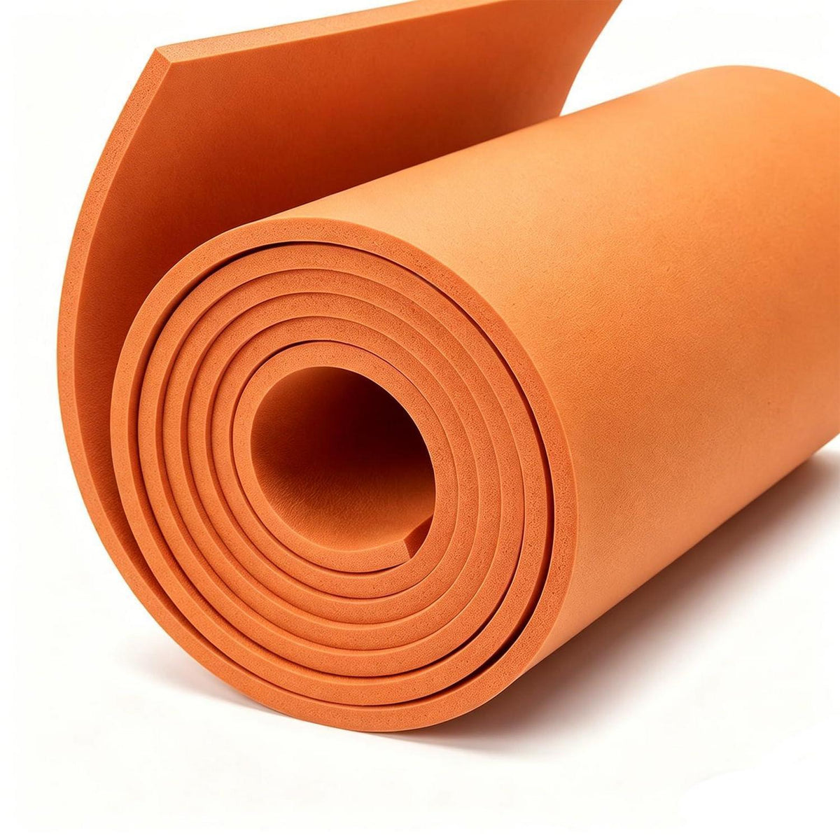 5mm Moosgummi Platten Orange – 35x200cm Schaumstoffplatte DIY