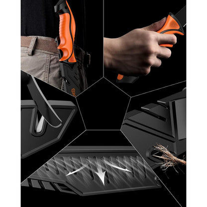 Filetiermesser Set 20.5cm | Fischmesser & Ausbeinmesser | Mit Messerschärfer