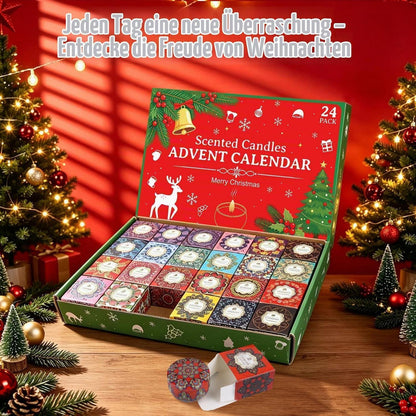 Adventskalender Duftkerzen 2026 – 24 Weihnachtsdüfte für Frauen