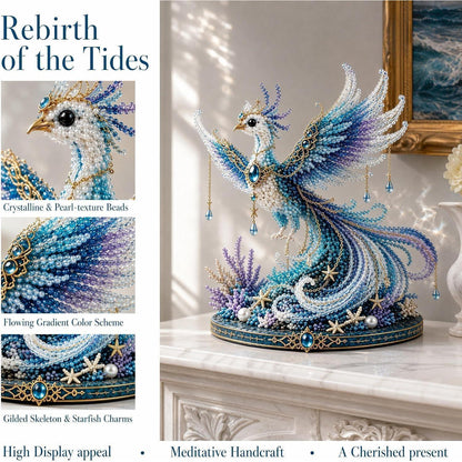 3D Perlen Tier Bastelset Phönix – Kreatives DIY Geschenk