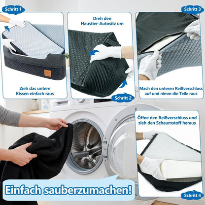Hundesitz Auto Memory Foam – Komfortabel & Sicher für Große Hunde