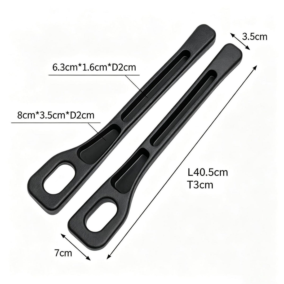 Sitzlückenfüller 2er Set – Auto Organizer für mehr Ordnung & Komfort