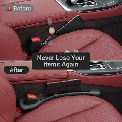Sitzlückenfüller 2er Set – Auto Organizer für mehr Ordnung & Komfort