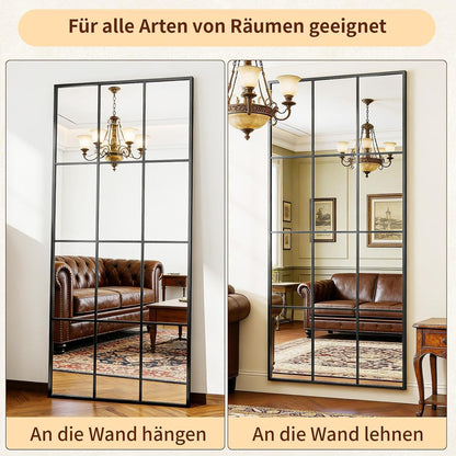 Großer Standspiegel 175x65 cm – Dekorativ & Vielseitig