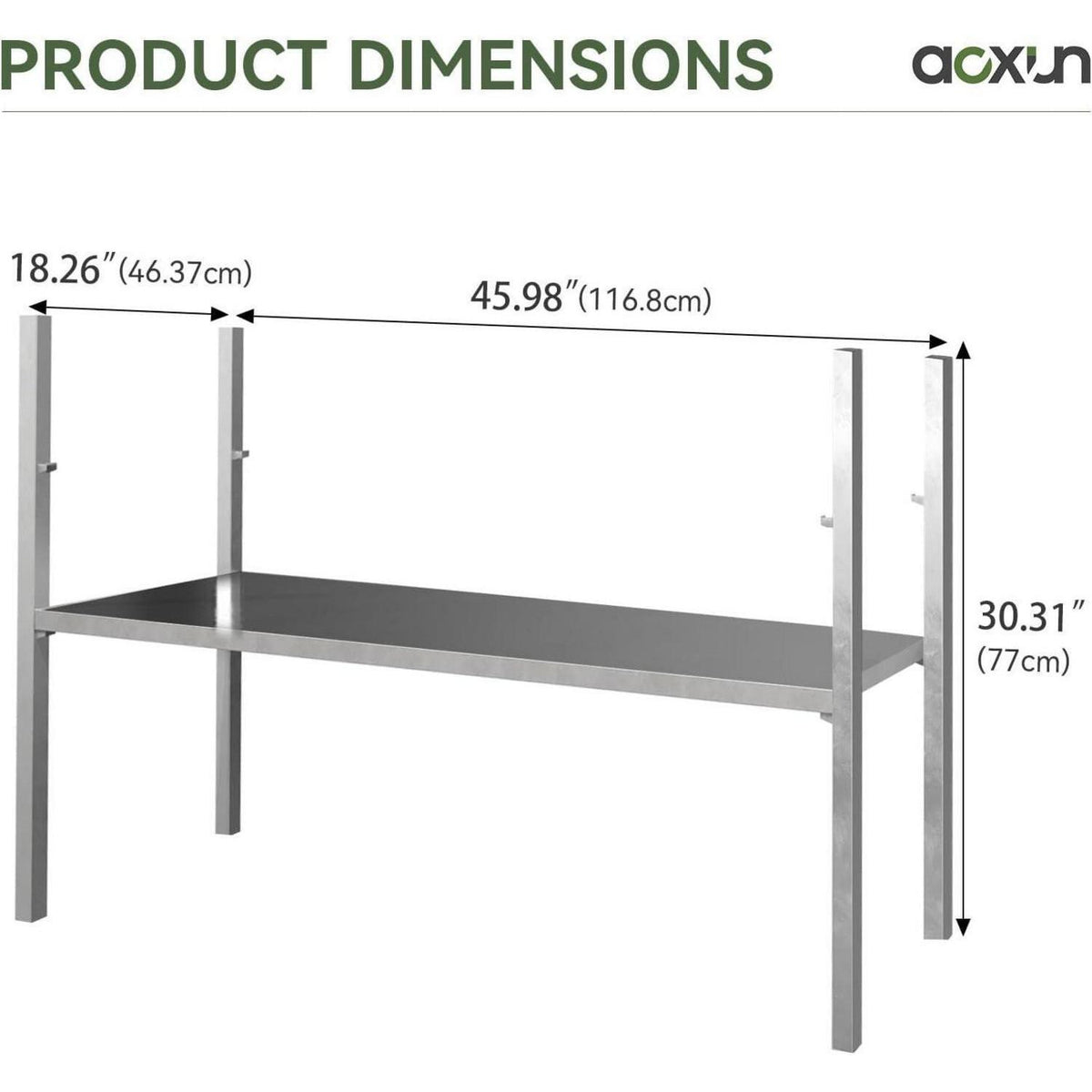 Metall-Gartenschuppen 4x2 Fuß mit Front- & Deckeltür