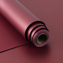 Geschenkpapier Burgunderrot 43 cm x 10 m für alle Anlässe