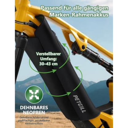 E-Bike Transportschutz Set – Akku & Lenker Regenschutz
